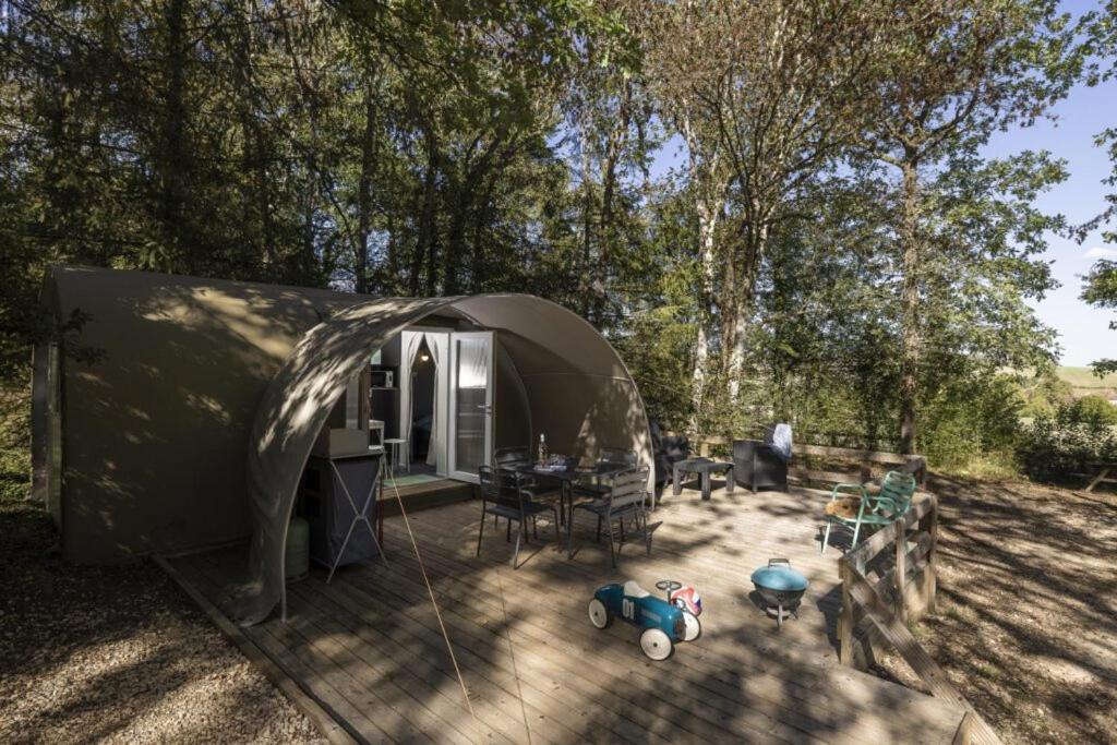 Camping Ushuaia Villages Au Bois Joli Andryes Luaran gambar